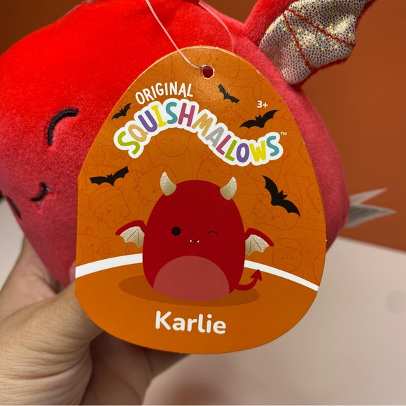 Halloween Squishmallow Karlie the Devil Bat 5” - Picture 5 of 8